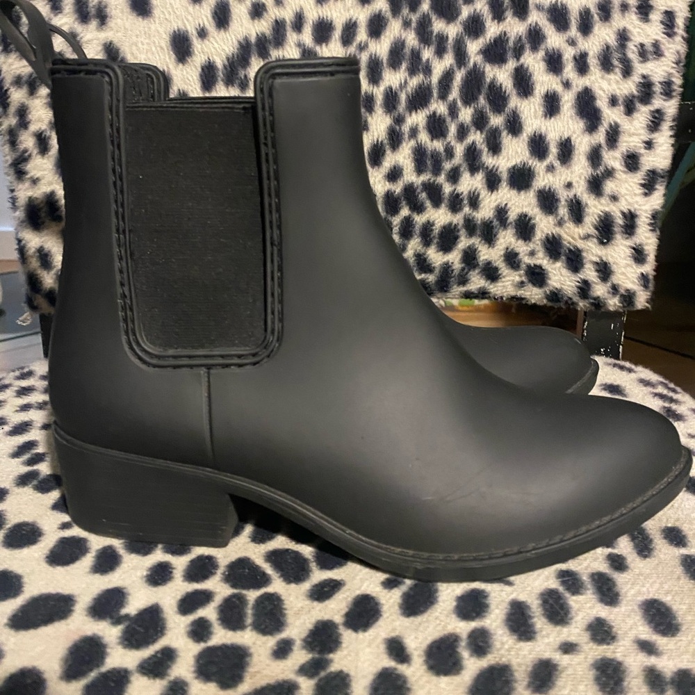 Jeffrey Campbell Black Ankle Boots